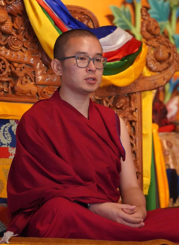 Jeho Eminence Ngor Khangsar Shabdrung Rinpočhe